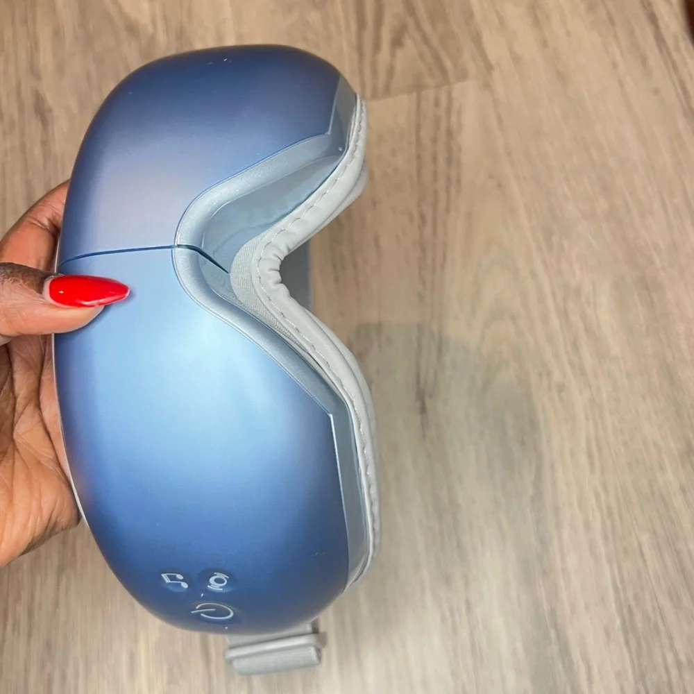 Renpho Eyeris 1 eye massager blue Bluetooth Music Rechargeable Eye Heat Massager